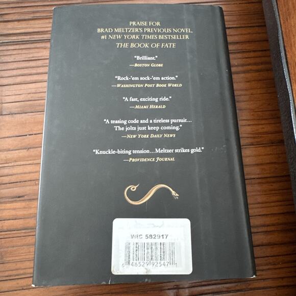 Brad Meltzer *THE BOOK OF LIES* HC/DJ 1st Edition - 1st Printing Very Good - Picture 4 of 4